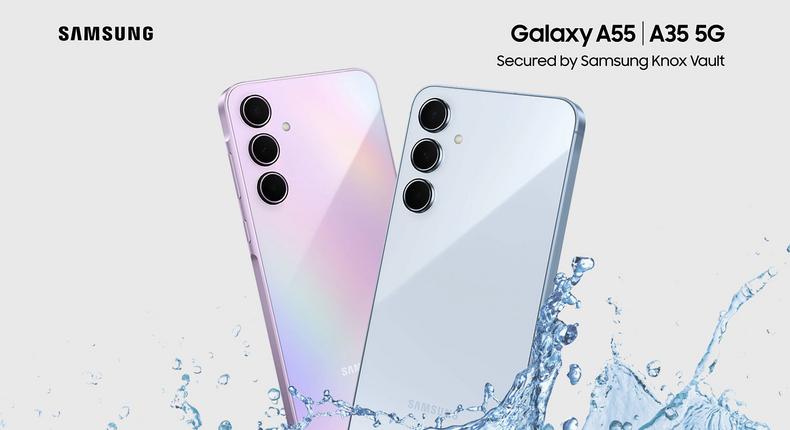 Samsung Galaxy A55 5G and A35 5G