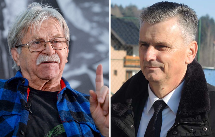 Ljubivoje Ršumović i Milan Stamatović