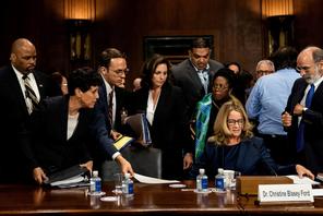 Christine Blasey Ford testifies about sexual assault allegations against Supreme Court nominee Judge