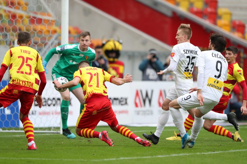 Ekstraklasa piłkarska: Jagiellonia - Korona 0:0