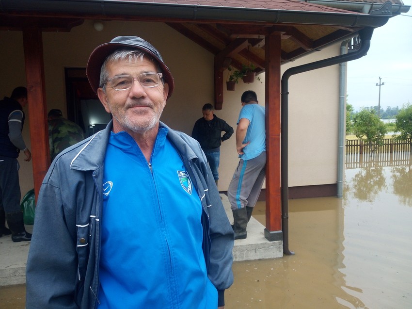 Miljku Eriću voda po treći put za šest godina plavi kuću