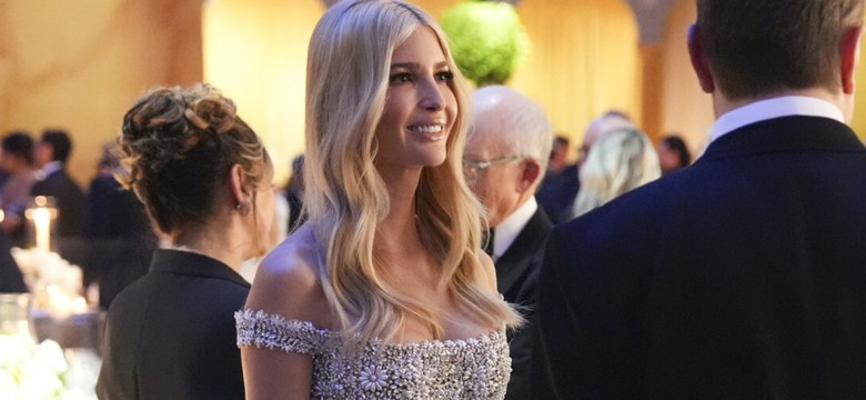 Ivanka Trump w kreacji z pereł zachwyciła w Waszyngtonie. Lśniła na kolacji przed zaprzysiężeniem