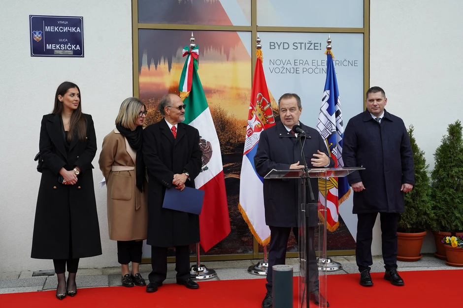 Otvorena Meksička ulica u Beogradu na vodi