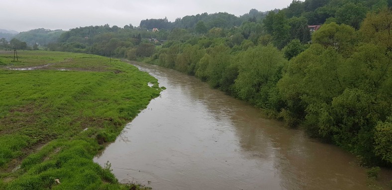 Rzeka Biała Tarnowska, Ciężkowice, woj. małopolskie