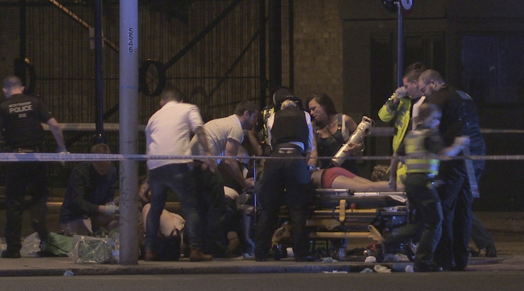 Londonban hét halottat követelt a terrorakció / Fotó: MTI