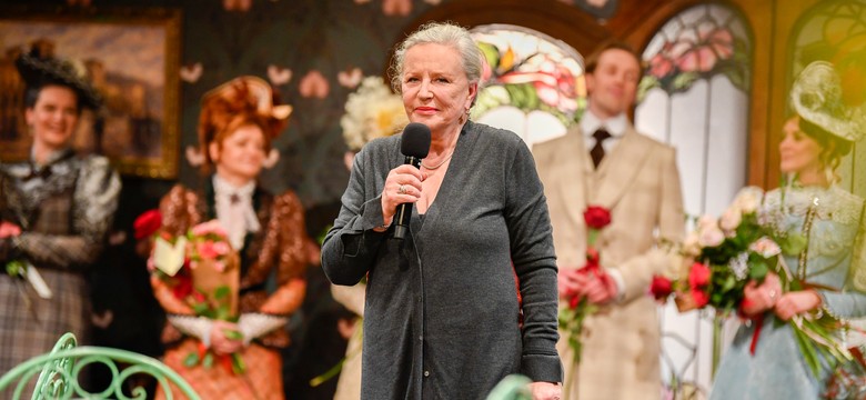 Największe gwiazdy kina u Krystyny Jandy. Wśród nich Janusz Gajos i Emilia Krakowska [FOTO]