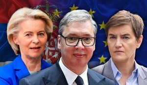 Vučić, Brnabić, Ursula fon der Lajen