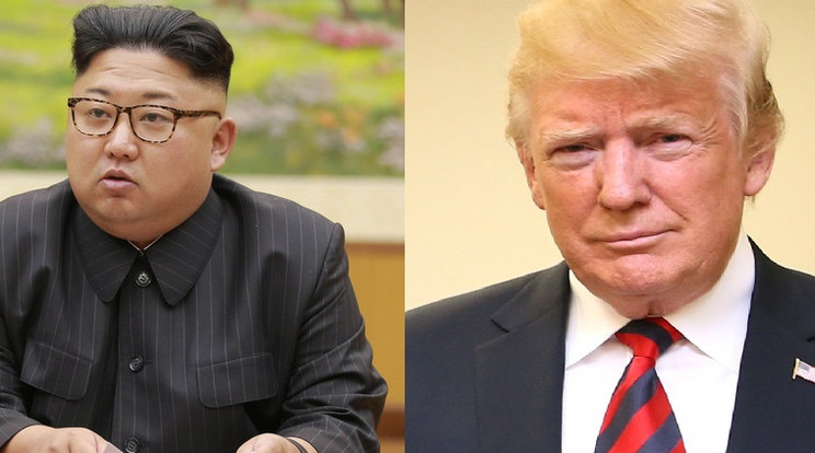 Kim Dzsongun észak-koreai és Donald 
Trump amerikai elnök vasárnap megérkezett /Fotók: MTI