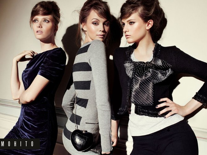 Szykowne suknie i żakieciki w połączeniu z serduszkami, groszkami i kokardami