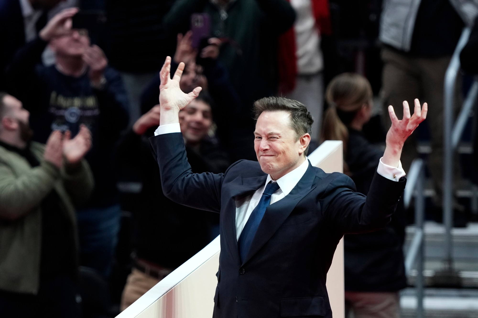 Americký miliardár Elon Musk.