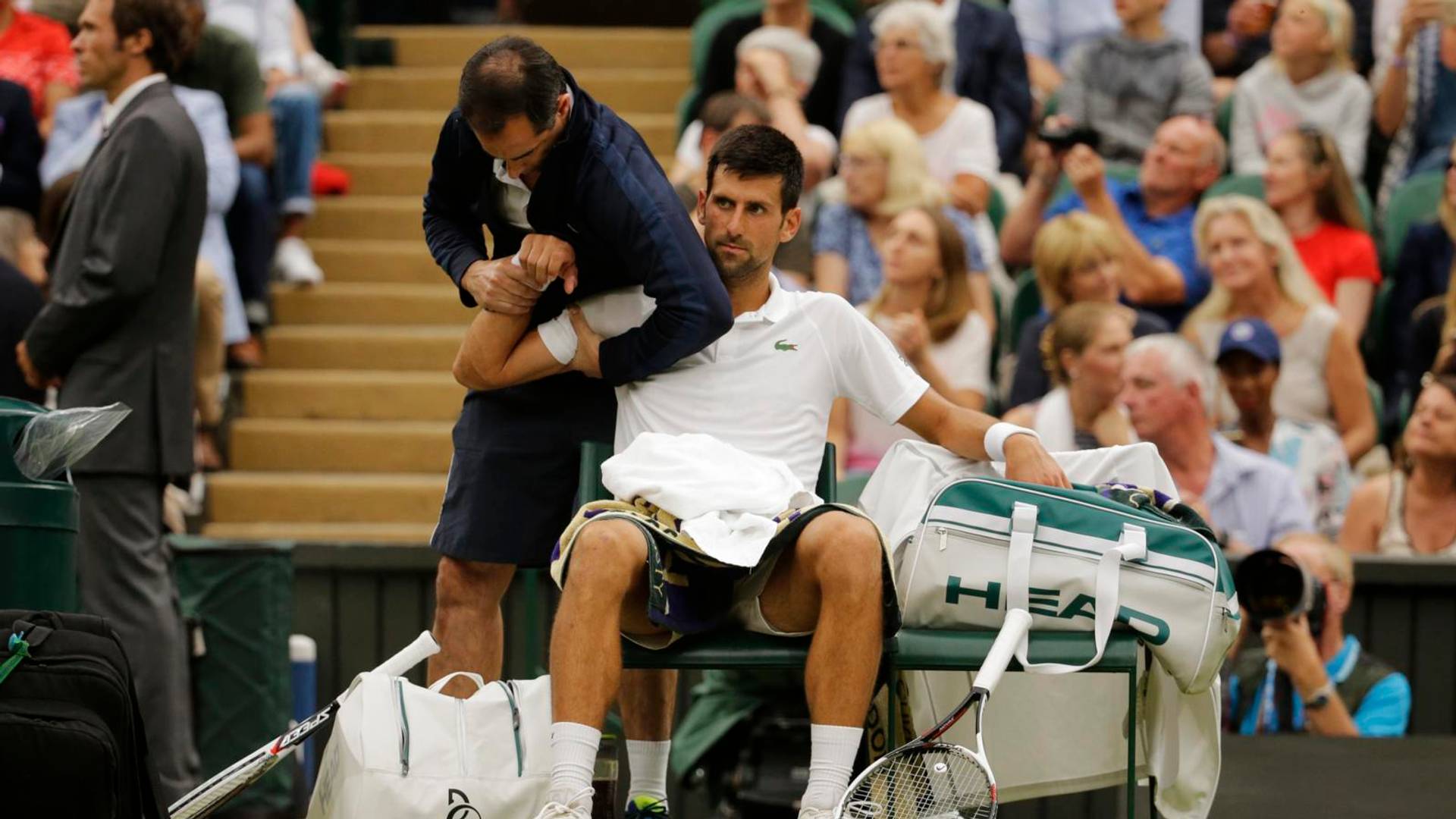 Ništa od Đokovićevog povratka na prvo mesto: Novak predao Berdihu zbog povrede