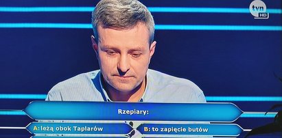 „Milionerzy". Uczestnik poległ na pytaniu o „rzepiary"