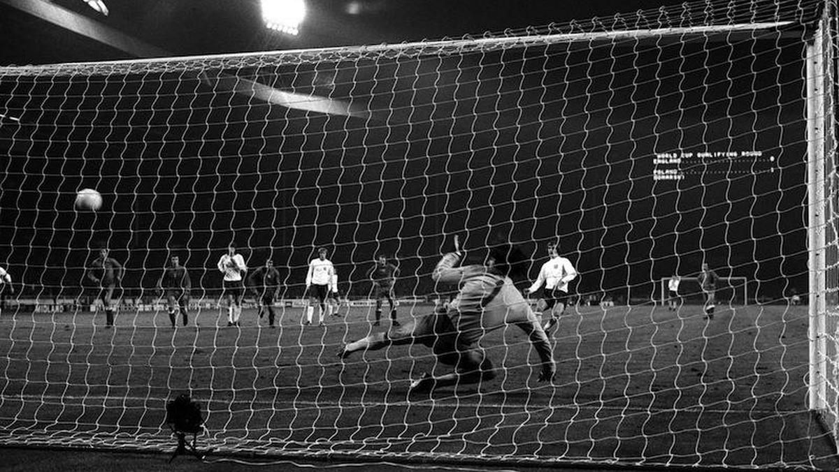 WEMBLEY ANGLIA POLSKA JAN TOMASZEWSKI ALLAN CLARKE