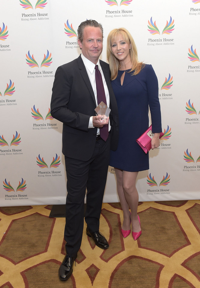 Lisa Kudrow i Matthew Perry na gali Triumph For Teens Awards