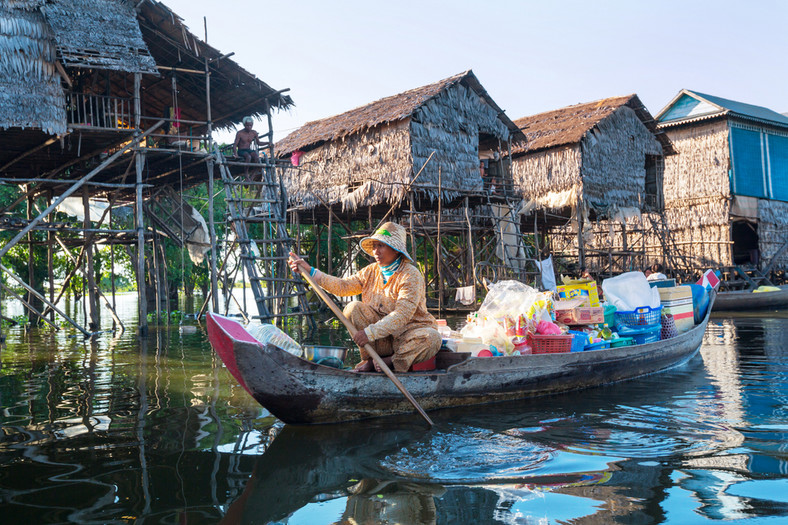 Tonle Sap, Kambodża