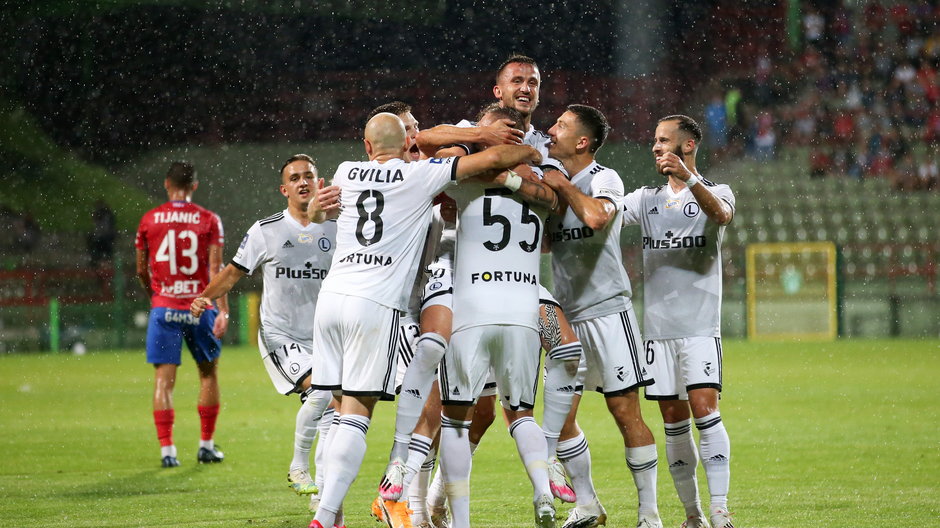 Pilka nozna. PKO Ekstraklasa. Rakow Czestochowa - Legia Warszawa. 22.08.2020