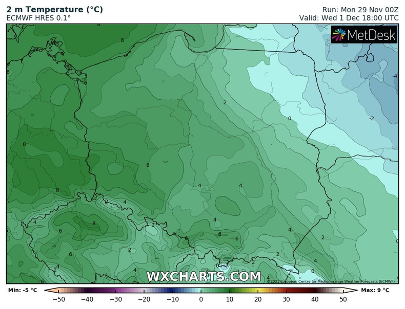 Temperatura będzie rosła