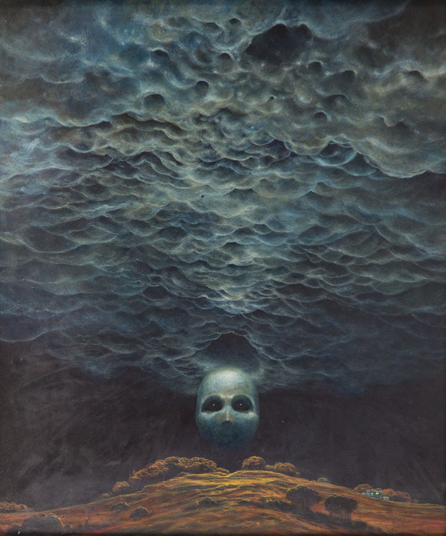 Zdzisław Beksiński, "Bez tytułu" (1976)