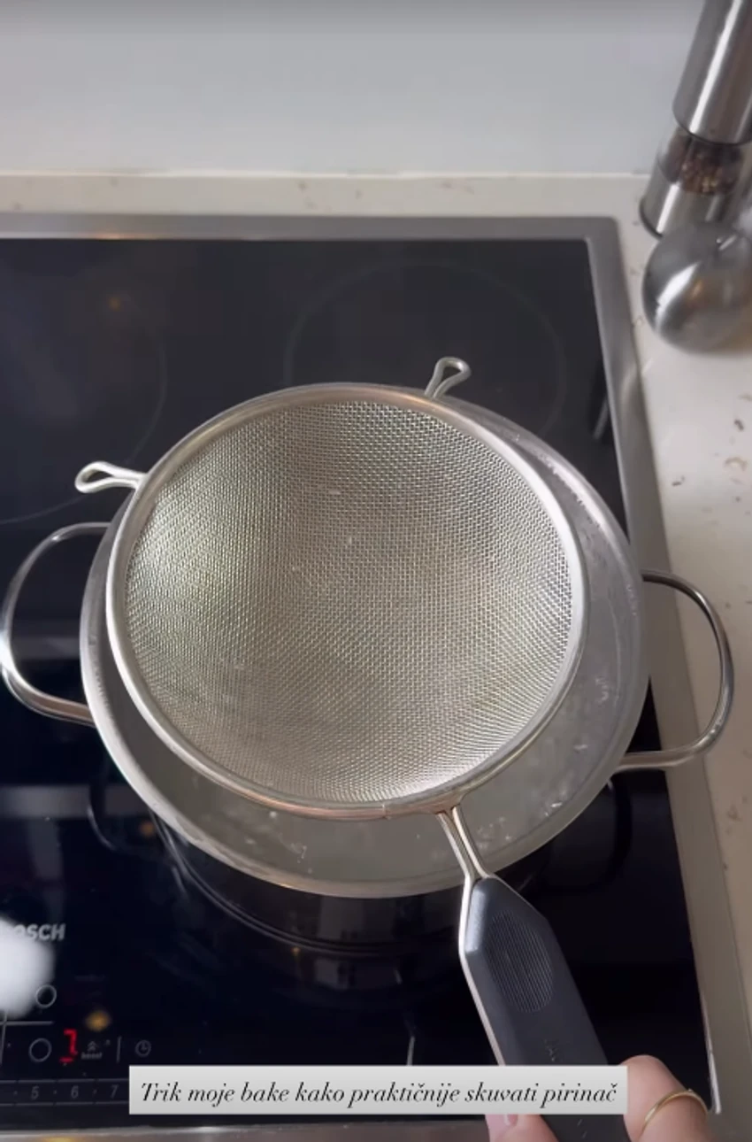 Mirka Vasiljević pokazala kako sprema pirinač