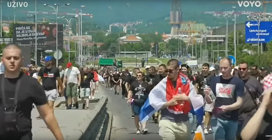 Pripreme pred Tompsonov koncert