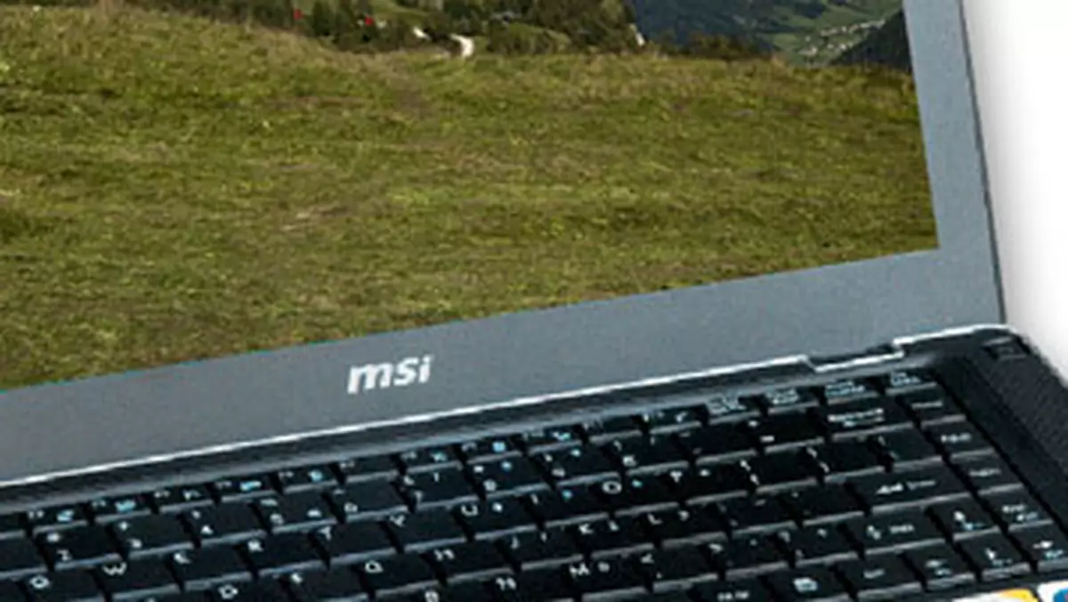 Test: notebook MSI X400
