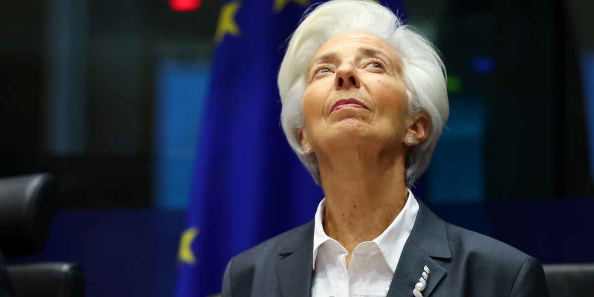 Christine Lagarde, prezydent Europejskiego Banku Centralnego