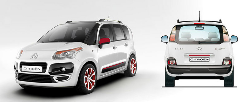 Citroën C3 Picasso tym razem na kolorowo