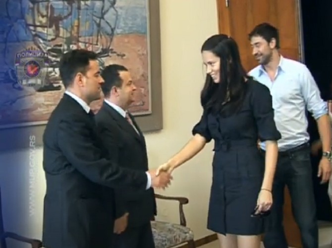 Adrijana Lima i Marko Jarić sa Ivicom Dačićem