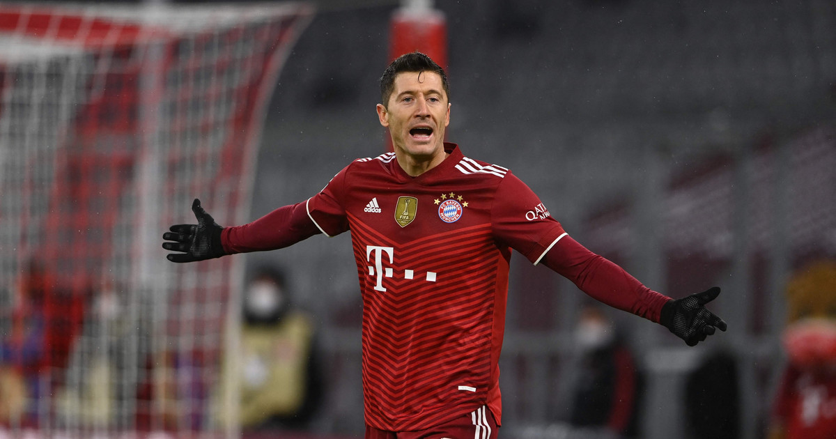 Robert Lewandowski a marqué grâce au Borussia Moenchengladbach.  Bayern-Borussia 1: 2