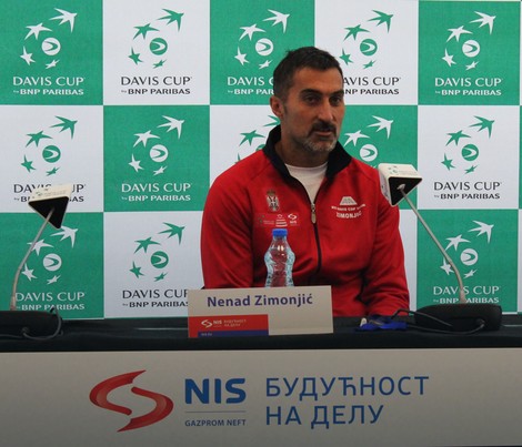 Nenad Zimonjić na konferenciji u Nišu