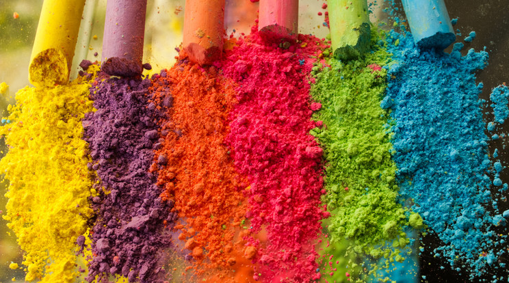 Bármilyen színű krétát elkészíthetünk/Fotó: Shutterstock