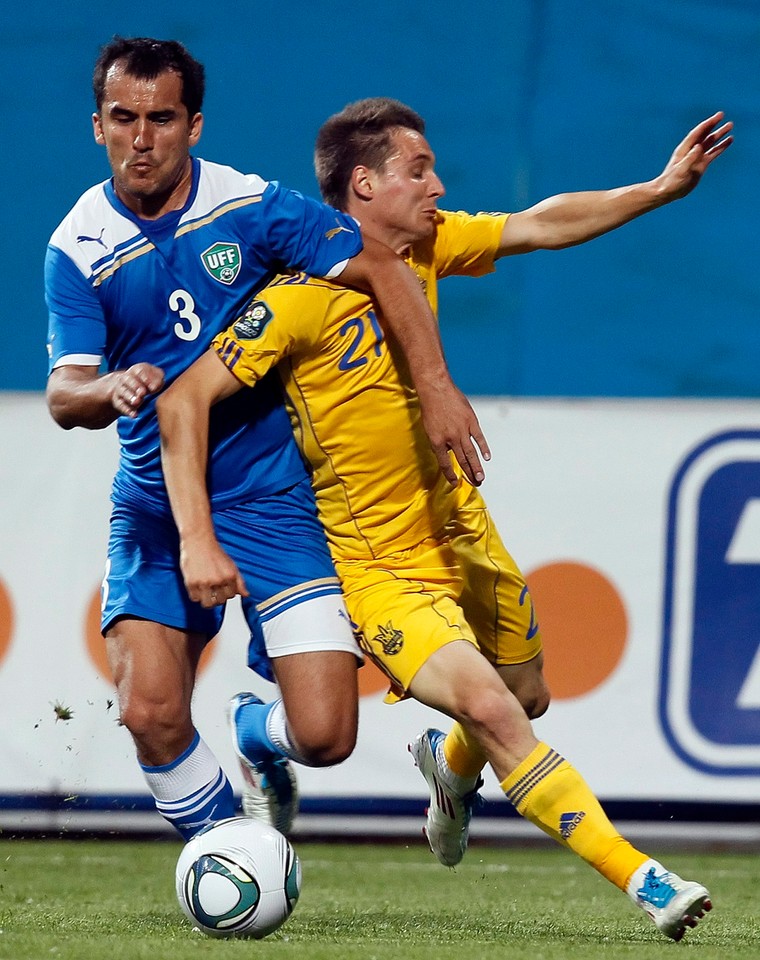 UKRAINE SOCCER FRIENDLY