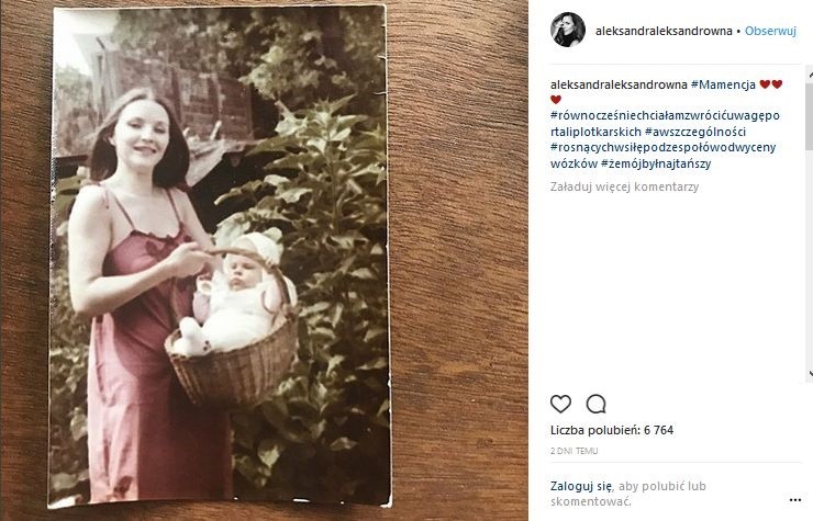 Jolanta Kwaśniewska z córką Olą