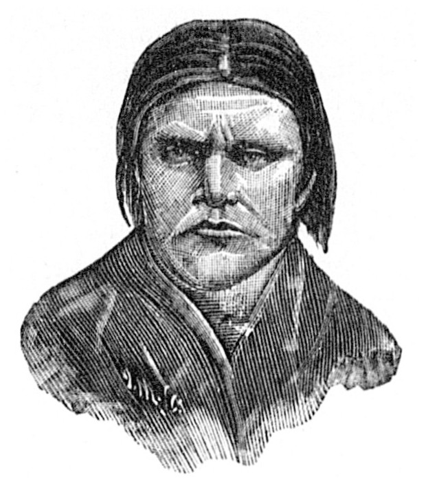 Marianna Skublińska na rysunku opublikowanym przez pismo „Wędrowiec”