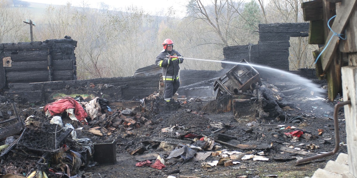 Tragiczny pożar w Smolniku