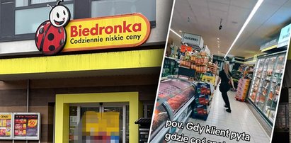 Klienci zasypują kasjerkę Biedronki tym pytaniem. Jej odpowiedź rozbawia do łez