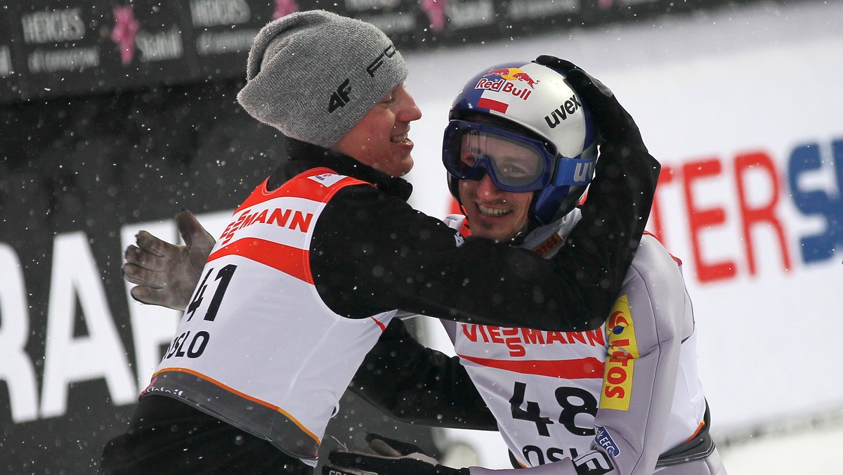 Kamil Stoch i Adam Małysz