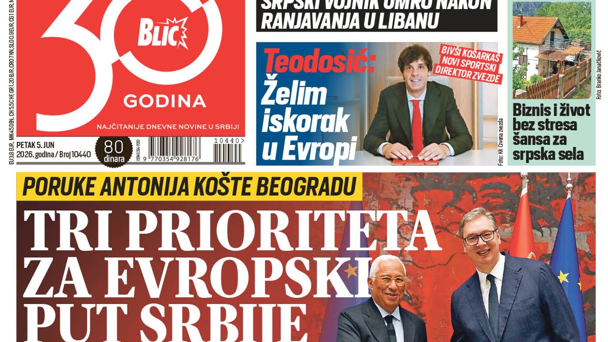Naslovna Blic