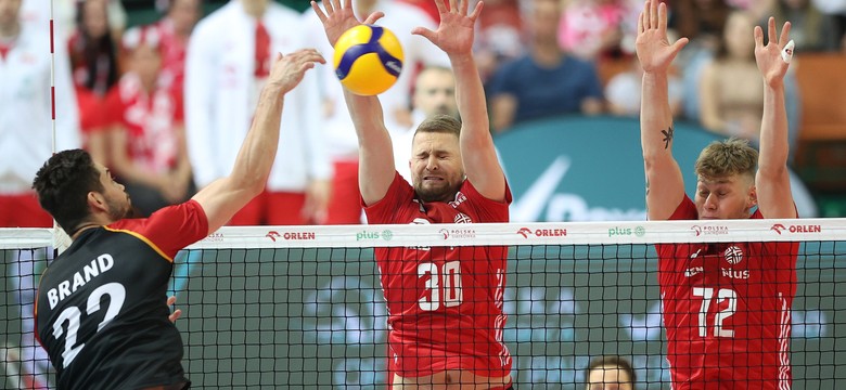 Polscy siatkarze dostali lanie od Niemców. Na szczęście to tylko sparing