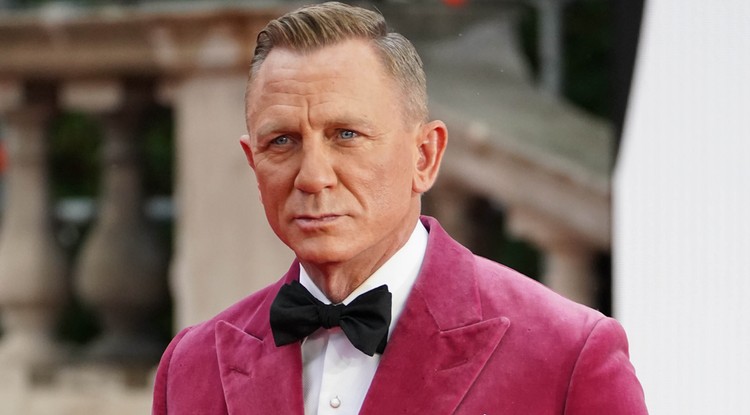 A James Bondot alakító Daniel Craig