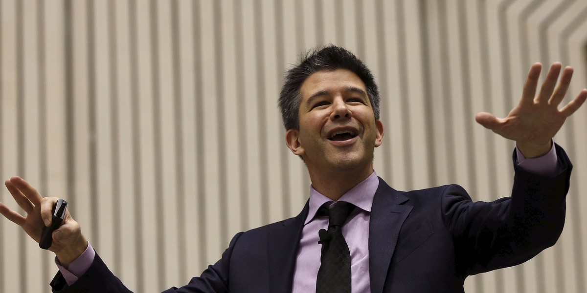 Uber CEO Travis Kalanick.