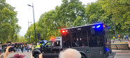 Ulice Londynu w dzień pogrzebu Elżbiety II