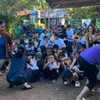 Reakcija školske dece na jak zemljotres u ponedeljak, 8. juna 2026. godine na Filipinima
