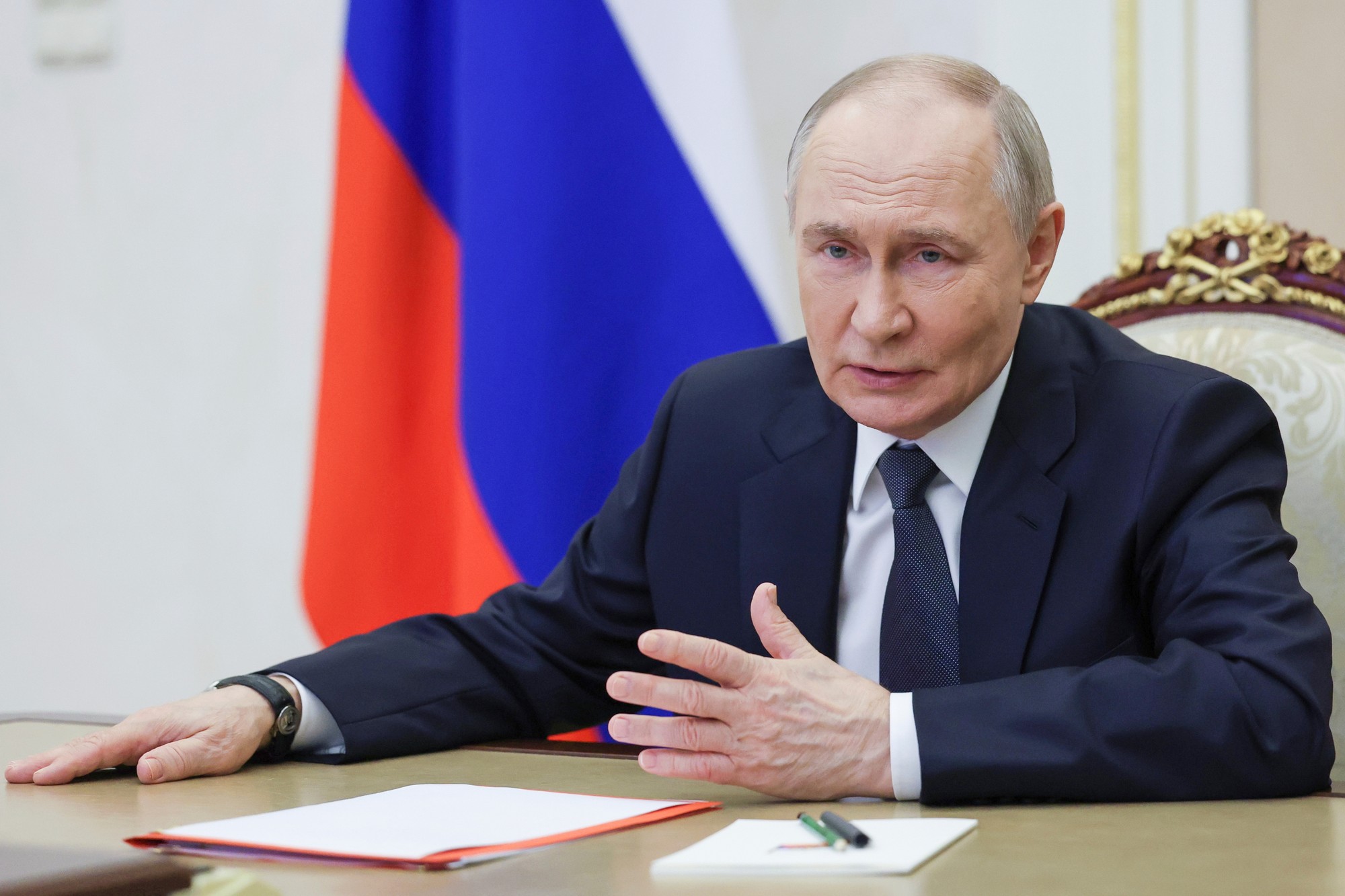 Ruský prezident Vladimir Putin.