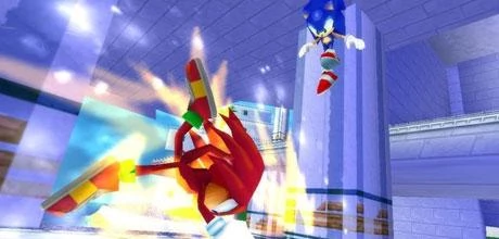 Screen z gry "Sonic Rivals 2" (PSP)