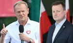 Tusk kpi z pytania PiS w referendum. Błaszczak nie wytrzymał