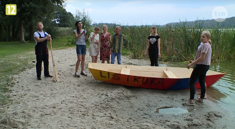 Bohaterowie "Kuchennych rewolucji" wybudowali łódkę