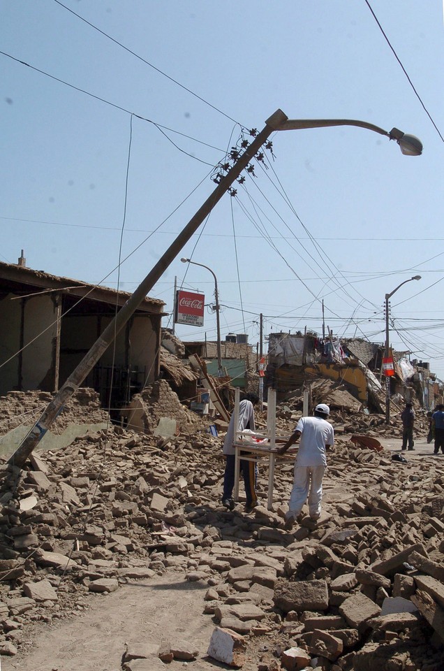 PERU TRZĘSIENIE ZIEMI