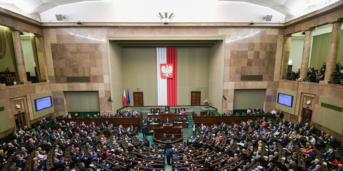 Izba plenarna Sejmu