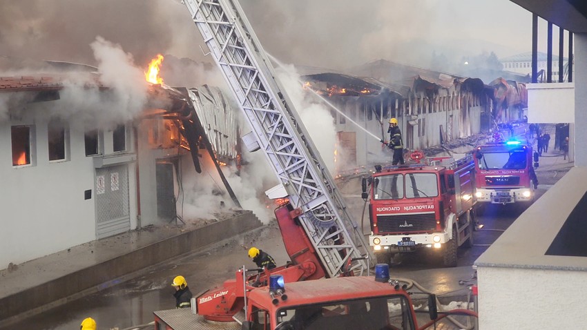 Požar u Novom Pazaru